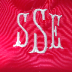 BLOOPER KIDS: Monogrammed Girls Hair Bow