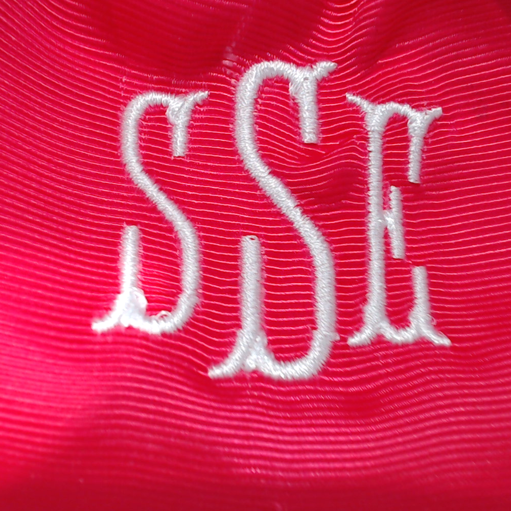 BLOOPER KIDS: Monogrammed Girls Hair Bow