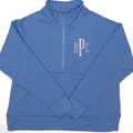 BLOOPER CLOTHING: Monogrammed Quarter Zip Pullover