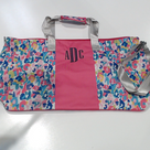 BLOOPER BAG: Monogrammed Weekend Bag