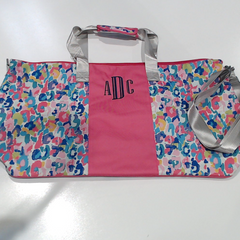 BLOOPER BAG: Monogrammed Weekend Bag