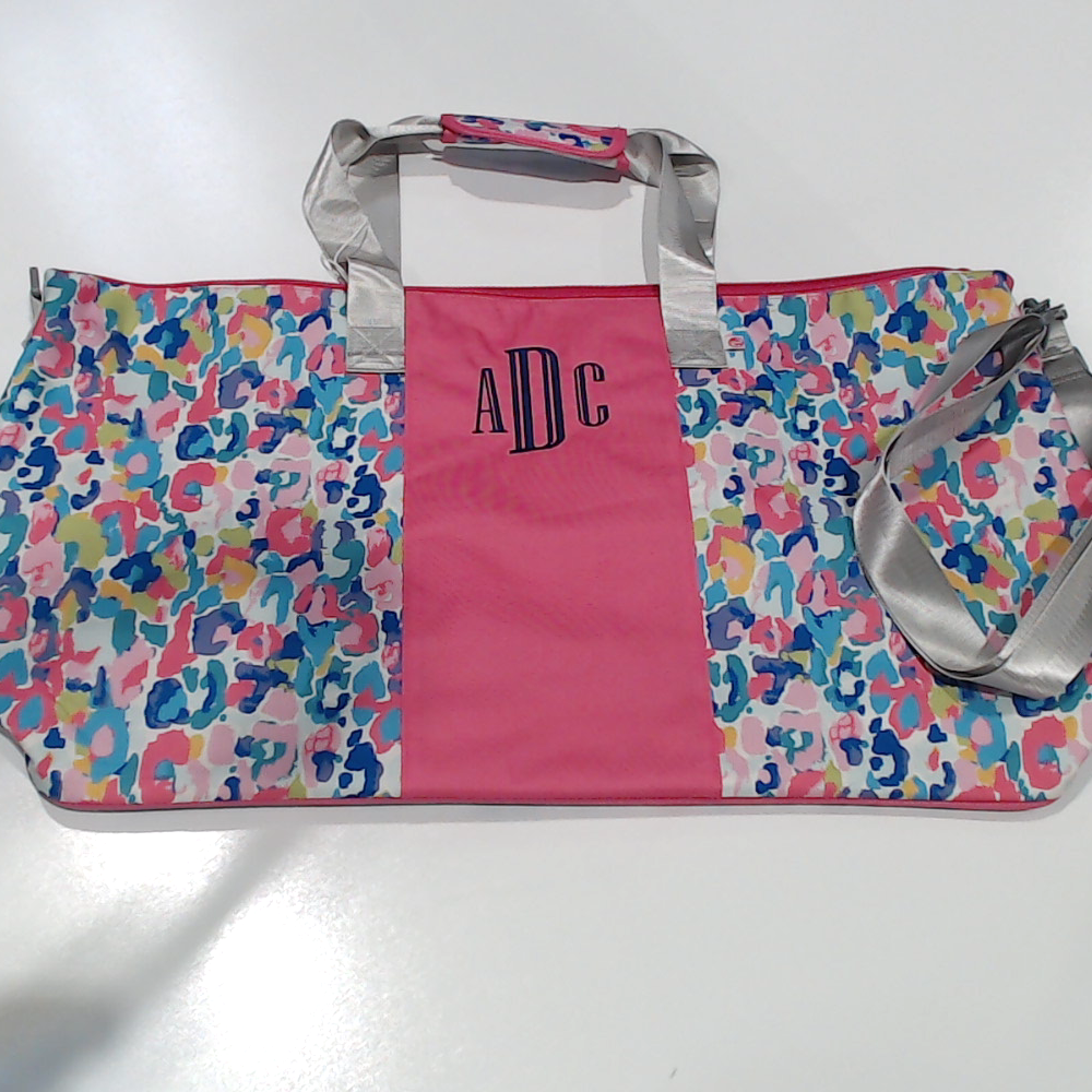 BLOOPER BAG: Monogrammed Weekend Bag