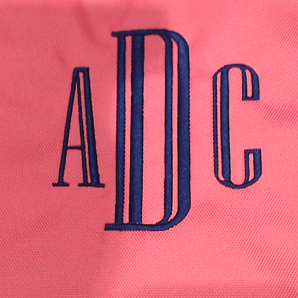 BLOOPER BAG: Monogrammed Weekend Bag