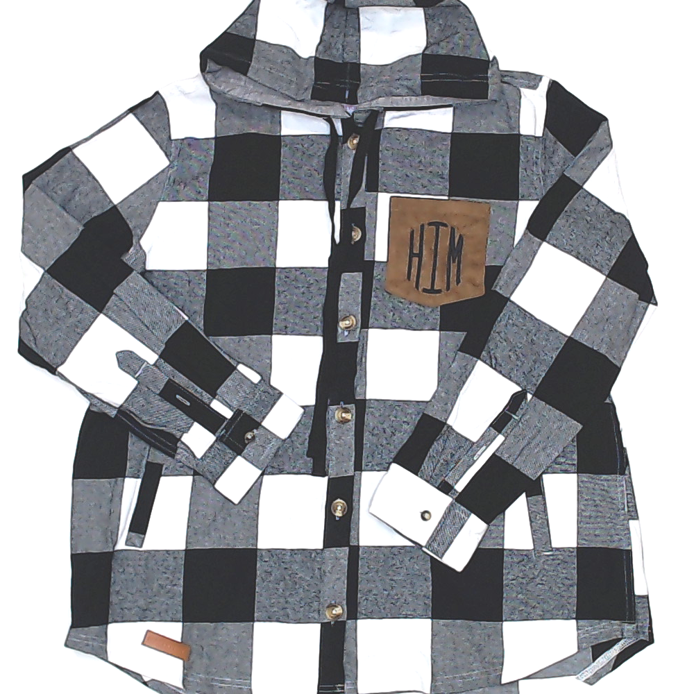 BLOOPER CLOTHING: Monogrammed Shacket