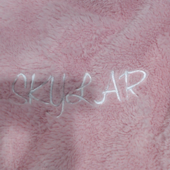 BLOOPER ACCESSORY: Monogrammed Bow Blanket