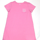 BLOOPER KIDS: Monogrammed Kids Scalloped Dress
