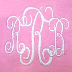 BLOOPER KIDS: Monogrammed Kids Scalloped Dress