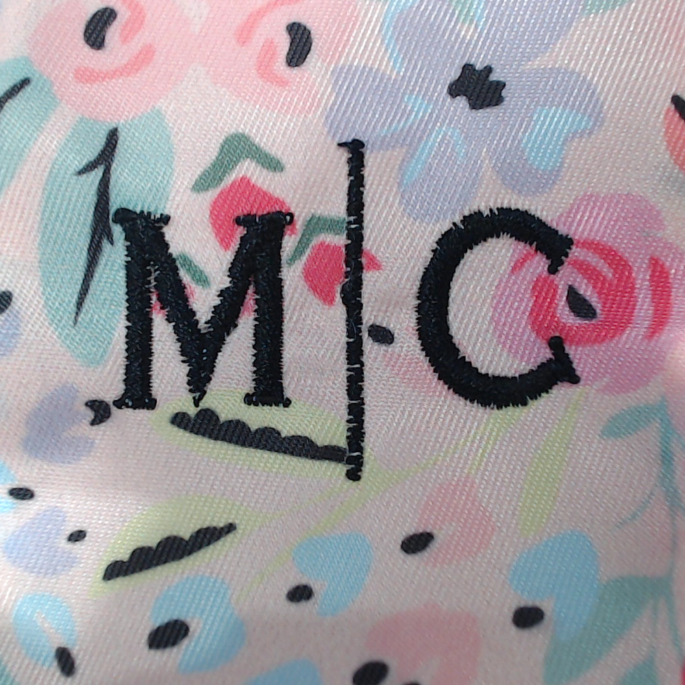 BLOOPER BAG: Monogrammed Shower Bag