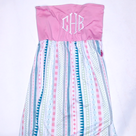 BLOOPER SWIM: Monogrammed Beach Cover Up