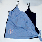 BLOOPER SWIM: Monogrammed Ruched Tankini
