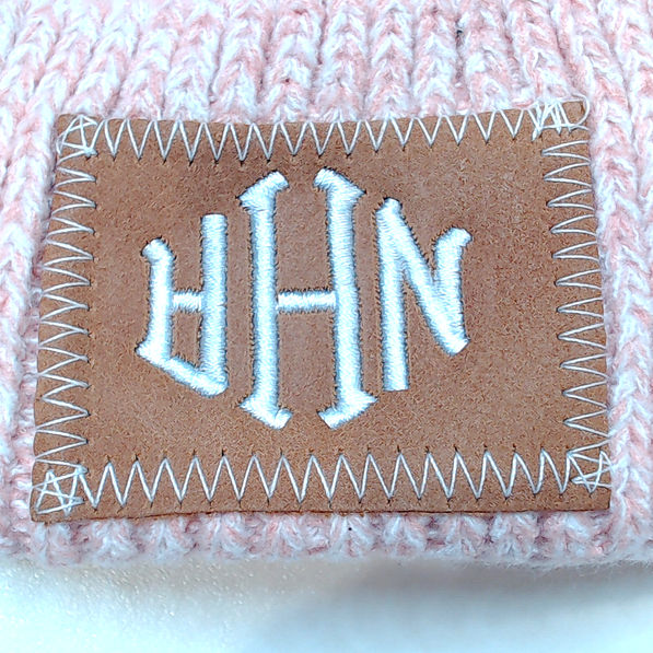 BLOOPER ACCESSORY: Monogrammed Beanie