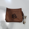 BLOOPER BAG: Monogrammed Saddlebag