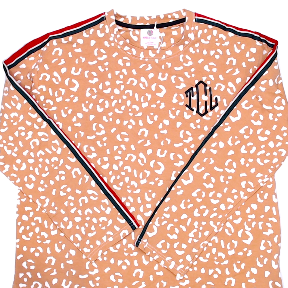 BLOOPER CLOTHING: Monogrammed Lightweight Sweatshirt