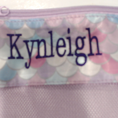 BLOOPER KIDS: Monogrammed Seashell Bag