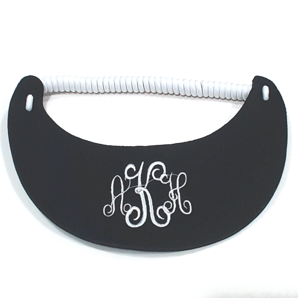 BLOOPER ACCESSORY: Monogrammed Foam Adjustable Visor