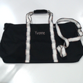 BLOOPER BAG: Monogrammed Weekend Bag