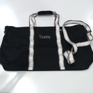 BLOOPER BAG: Monogrammed Weekend Bag