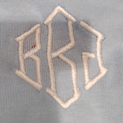 BLOOPER KIDS: Monogrammed Baby Layette Gown