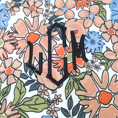 BLOOPER CLOTHING: Monogrammed Ruffle Pajama Top
