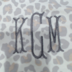 BLOOPER CLOTHING: Monogrammed Quarter Zip Sweatshirt