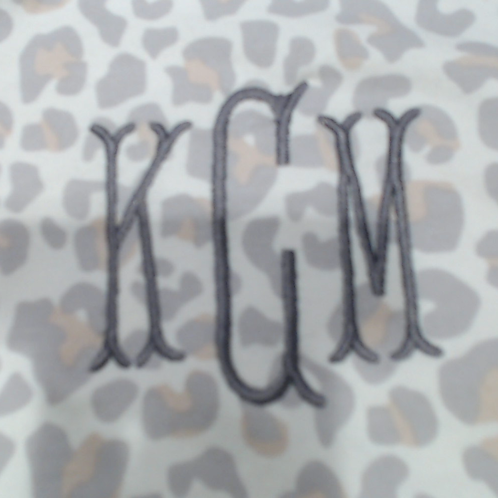 BLOOPER CLOTHING: Monogrammed Quarter Zip Sweatshirt