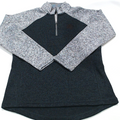 BLOOPER CLOTHING: Monogrammed Colorblock Quarter Zip Pullover