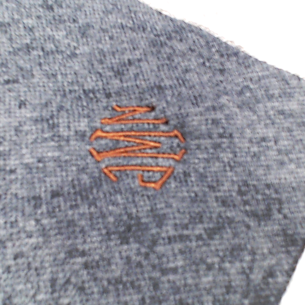 BLOOPER CLOTHING: Monogrammed Colorblock Quarter Zip Pullover