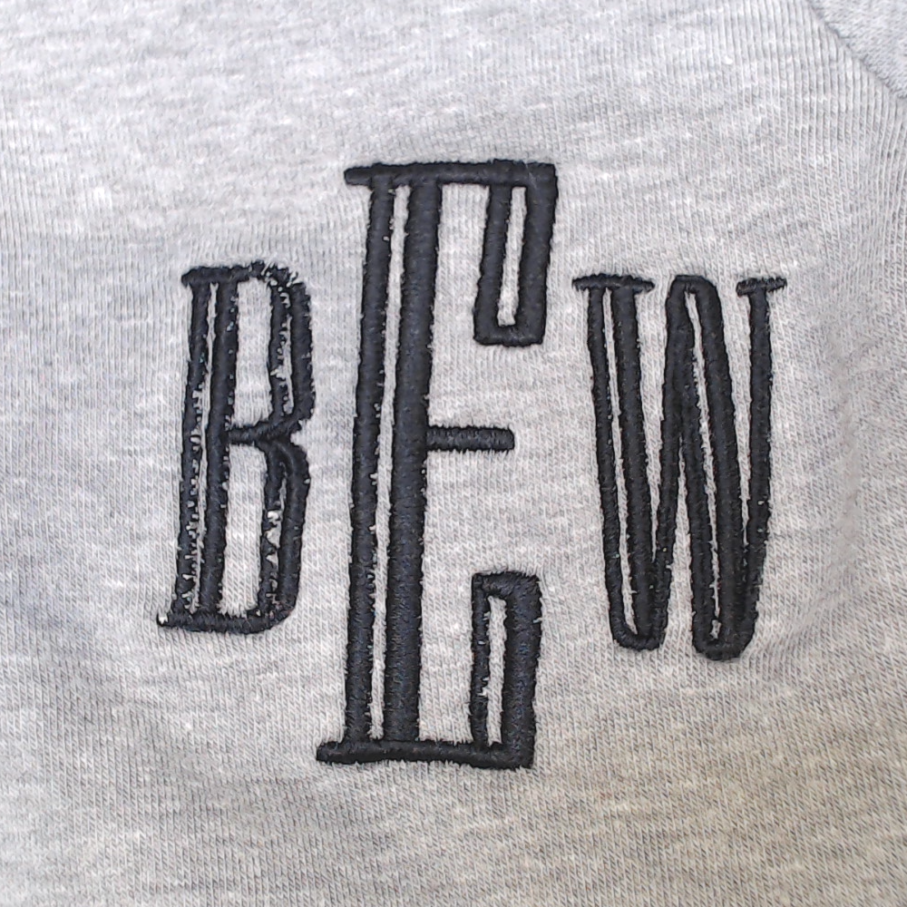 BLOOPER KIDS: Monogrammed Kids Pullover Sweatshirt