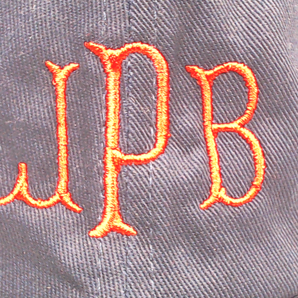 BLOOPER KIDS: Monogrammed Kids Baseball Hat