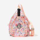 Personalized Pickleball Bag | Coral Floral