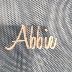 BLOOPER BAG: Monogrammed Structured Mesh Tote