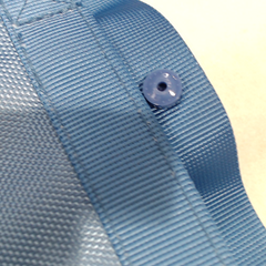 BLOOPER BAG: Monogrammed Structured Mesh Tote