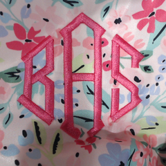 BLOOPER BAG: Monogrammed Packable Cosmetic Bags
