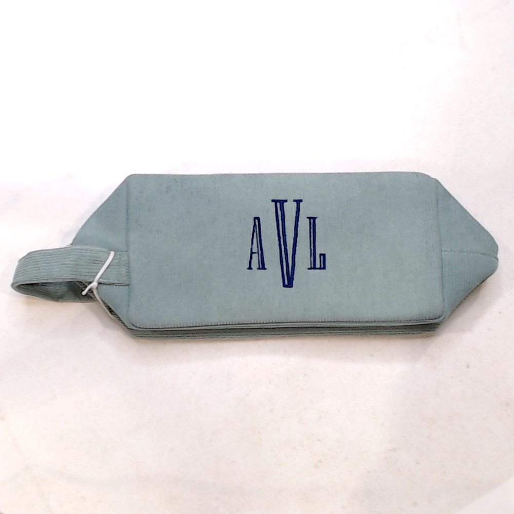 BLOOPER BAG: Monogrammed Corded Cosmetic Case