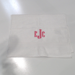 BLOOPER ACCESSORY: Monogrammed Hand Towel
