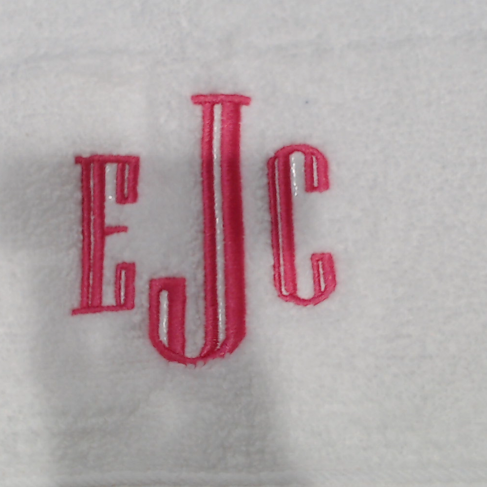 BLOOPER ACCESSORY: Monogrammed Hand Towel