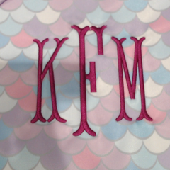 BLOOPER KIDS: Monogrammed Kids Basic Backpack