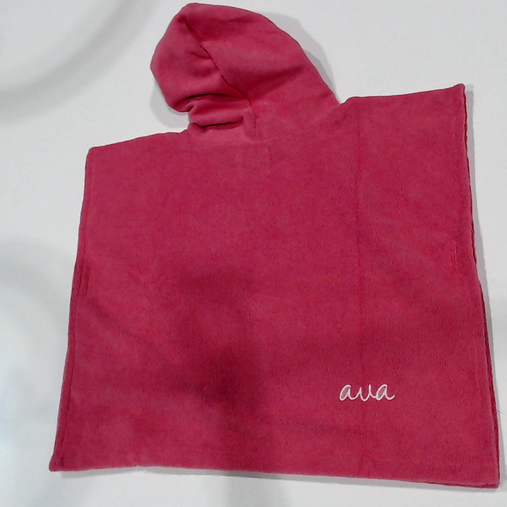 BLOOPER KIDS CLOTHING: Monogrammed Toddler Hooded Towel Poncho