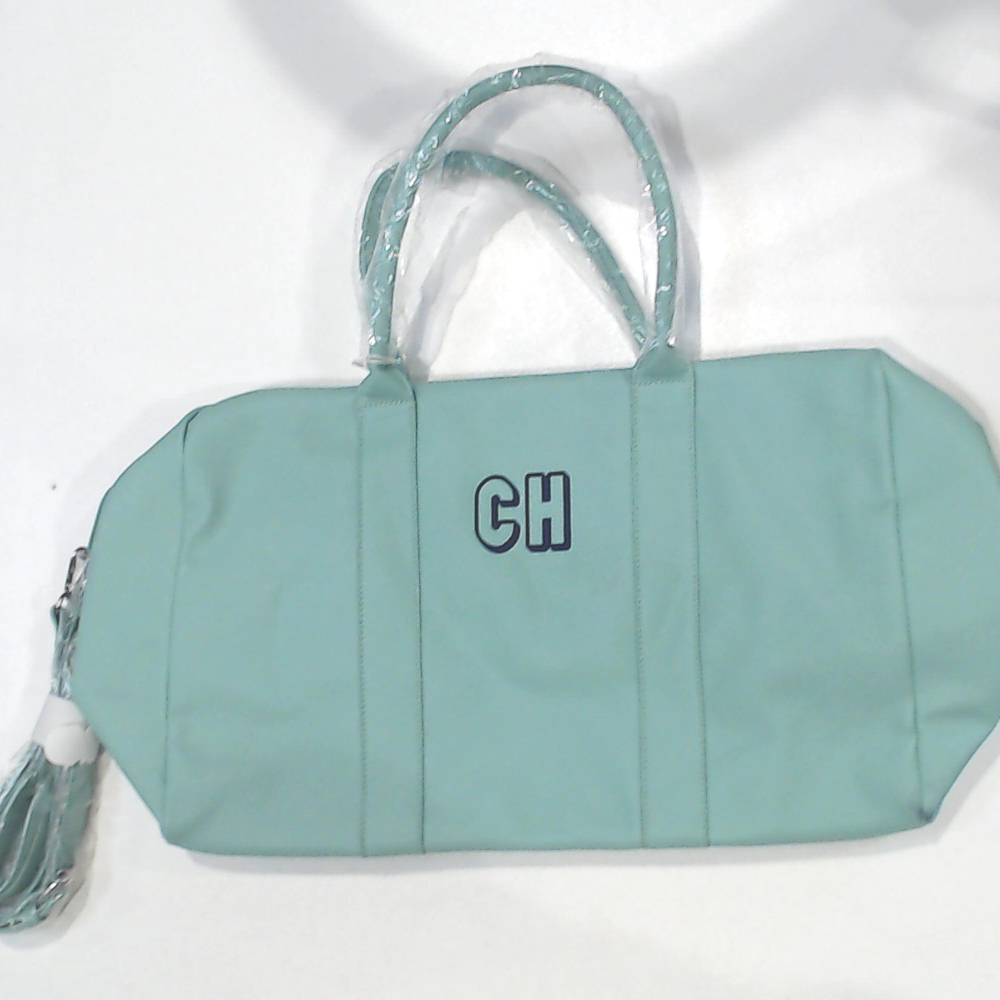 BLOOPER BAG: Monogrammed Duffel Weekender
