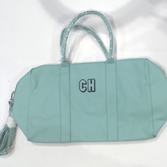 BLOOPER BAG: Monogrammed Duffel Weekender