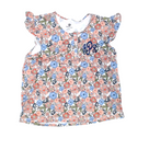 BLOOPER CLOTHING: Monogrammed Ruffle Top