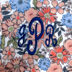BLOOPER CLOTHING: Monogrammed Ruffle Top