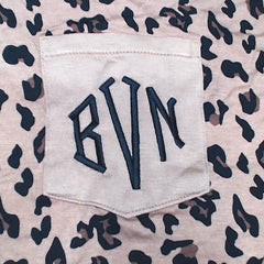 BLOOPER CLOTHING: Monogrammed Pajama Shirt