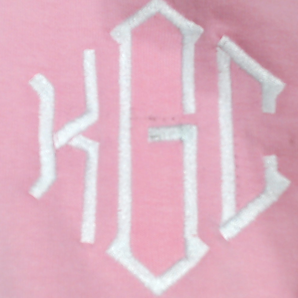 BLOOPER CLOTHING: Monogrammed Colorblock Pullover