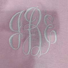 BLOOPER KIDS: Monogrammed Baby Layette Gown