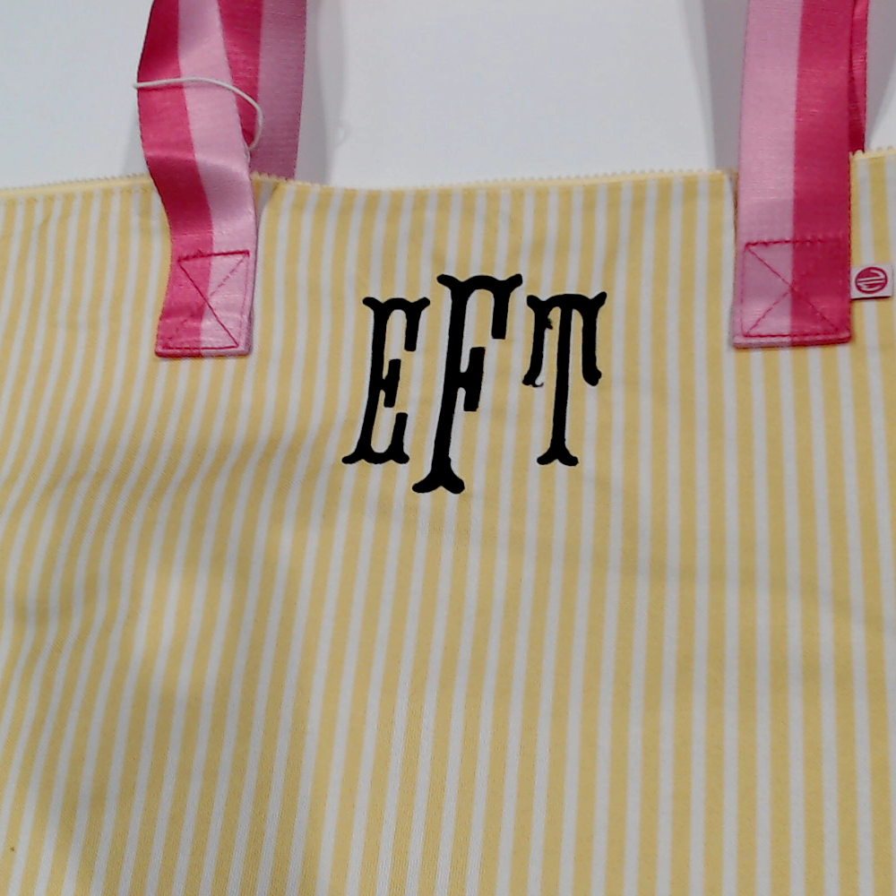 BLOOPER BAG: Monogrammed Weekend Bag