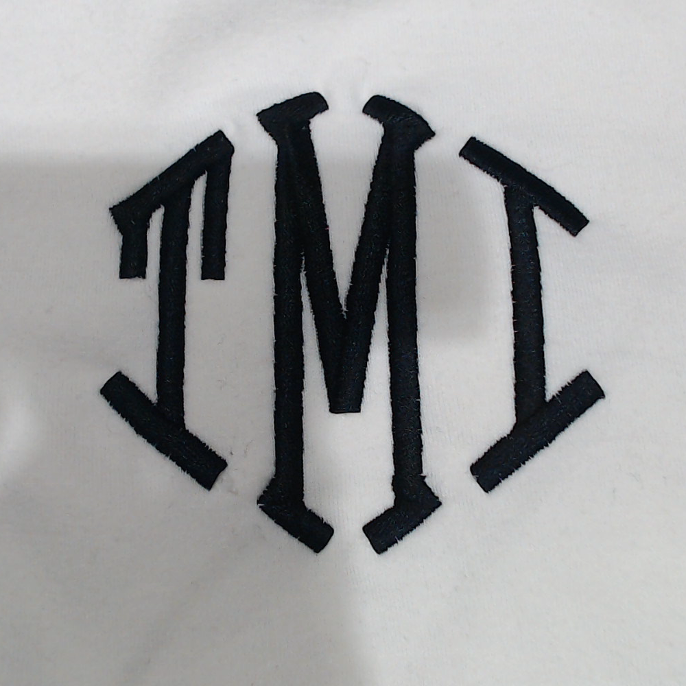 BLOOPER CLOTHING: Monogrammed Quarter Zip Sweatshirt