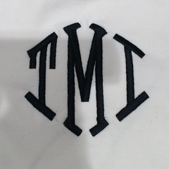 BLOOPER CLOTHING: Monogrammed Quarter Zip Sweatshirt