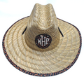 BLOOPER ACCESSORY: Monogrammed Straw Hat