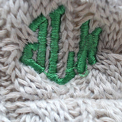 BLOOPER KIDS: Monogrammed Baby Booties